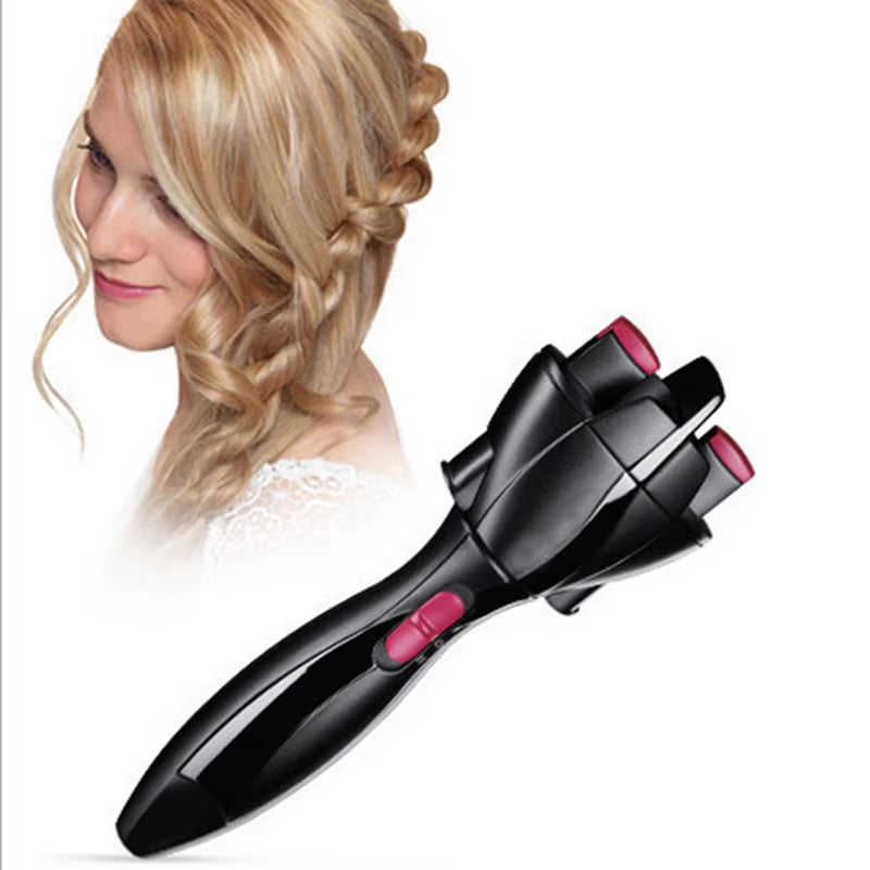 Electric hair braiding machine, automatic twist braider, quick braid tool, styling tool