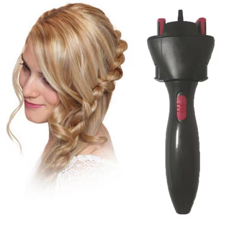 Electric hair braiding machine, automatic twist braider, quick braid tool, styling tool