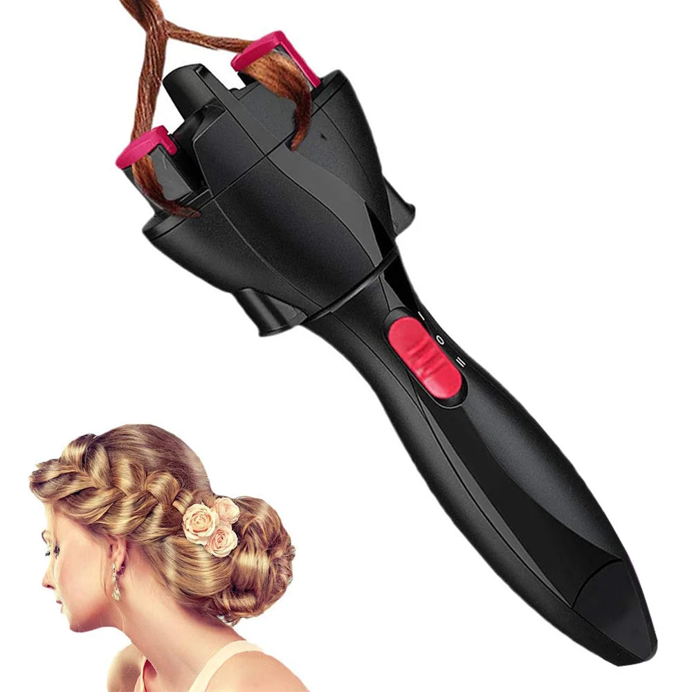 Electric hair braiding machine, automatic twist braider, quick braid tool, styling tool